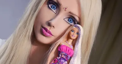 This Is Not A Barbie Doll - This Is An Actual Human Being!