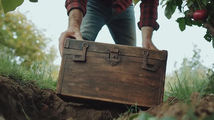 Homem herda uma propriedade - o que ele encontra enterrado no jardim do quintal o surpreende!