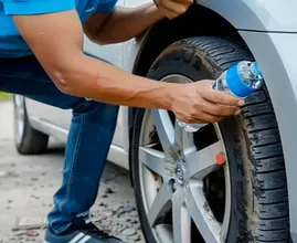 Here's Why You Shouldn't Hesitate to Call the Police When You Spot a Bottle on Your Tire