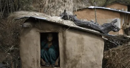 Doorbraak: vrouwen naar de 'menstruatiehut' verbannen vanaf nu strafbaar in Nepal