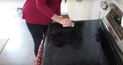 This is how you get your induction stove squeaky clean