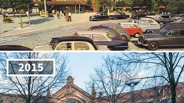 These photo's were taken 100 years apart and it's crazy how much the world has changed!