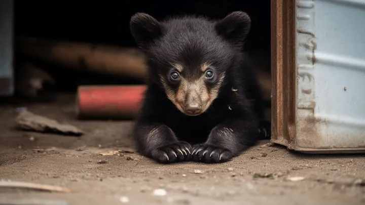 Bear Waves To Family Every Morning - One Day Dad Follows Him And Makes A Strange Discovery