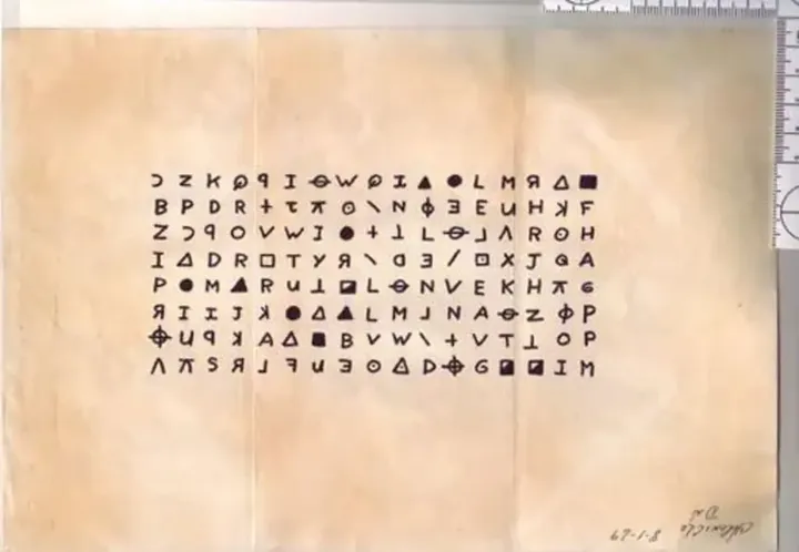 Zodiac Killer cipher, San Francisco Examiner, July 31st 1969