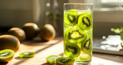 キウイを茹でてこの水を一晩飲む： 朝の結果はあなたを驚かせるでしょう！