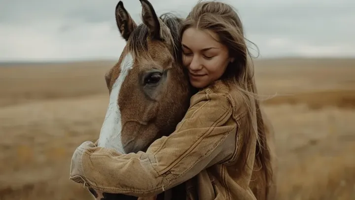 Horse Keeps Hugging Woman – When Vet Looks At Ultrasound He Discovers Why