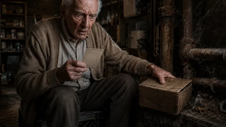 Un abuelo (83) descubre una vieja foto familiar… ¡Y cuando la mira más de cerca, se lleva el susto de su vida!