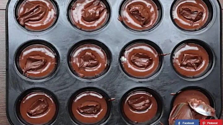 Rezept: Schokoladenmuffins mit Nutella