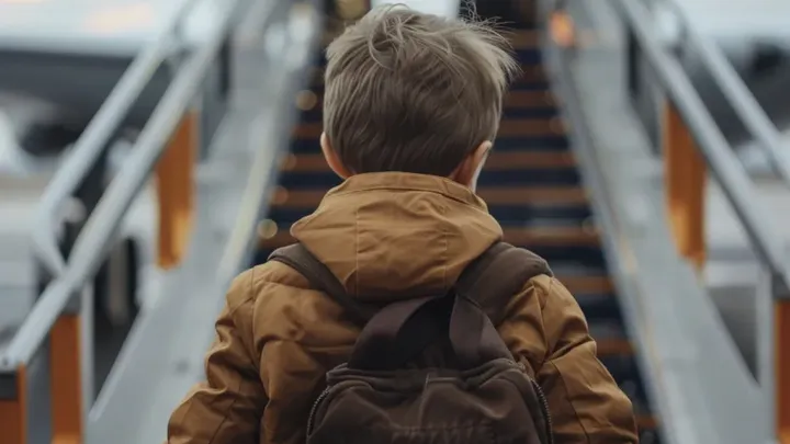 Boy Keeps Making Strange Hand Signals During Flight - When Stewardess Realizes Why, She Orders the Plane To Land