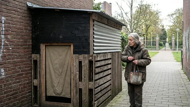 Diese 70 Jahre alte Frau lebt in einer Unterkunft aus Schrott - ihr Einfallsreichtum wird Sie überraschen