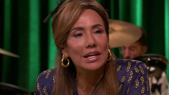 Patty Brard supertrots op haar nieuwe gewicht