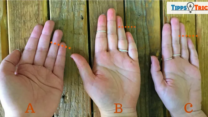 Wie lang ist dein kleiner Finger? Das sagt es über deine Persönlichkeit aus.