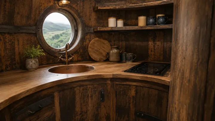 Deze man bouwde een huis uit een oud whiskeyvat - neem een kijkje in dit onconventionele verblijf...