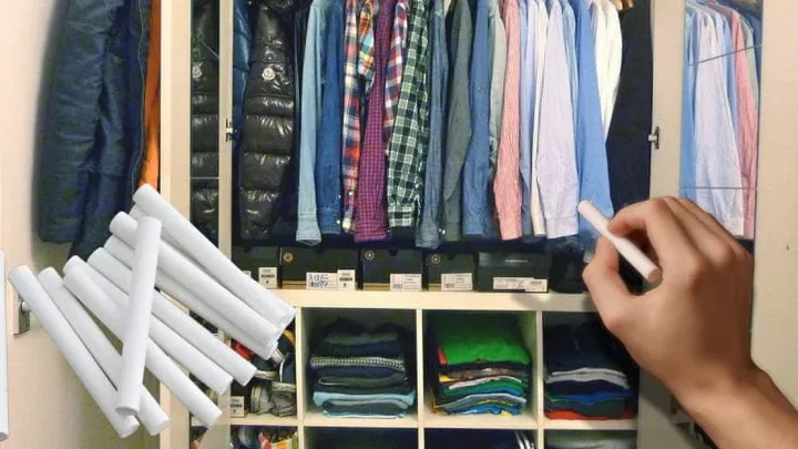 Blackboard chalk in your wardrobe? THIS is why everyone should try it!