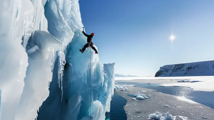 Iceberg se aproxima perigosamente de um vilarejo - os moradores ficam pálidos quando veem o que há nele