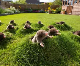Maulwurf gräbt immer wieder den Garten eines Mannes um - aber der wahre Grund lässt ihn zu Hilfe eilen