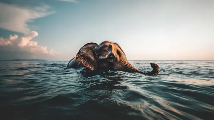 Gefundenes Filmmaterial: Marine begegnet riesiger Kreatur unter Wasser