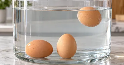 Does a floating egg mean it’s bad?  Here’s what food experts say it really means