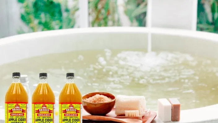 Esto es por qué debes poner vinagre de sidra de manzana en tus baños. El efecto es asombroso