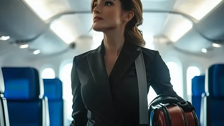 비행기에서 아버지를 본 승무원 - 그녀가 다음에 발견한 것은 그녀를 경악하게 만듭니다!