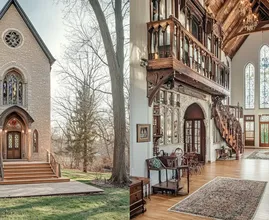 A Historic Church Transformed into a Dream Home