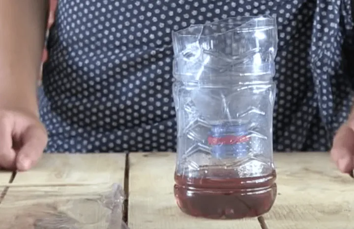 plastic flesje