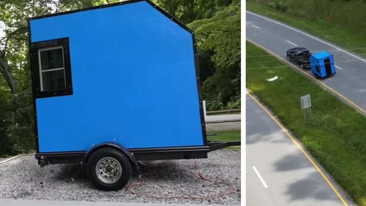 How Two Brothers Built a Dreamy Micro Camper for Two on a Budget of Less Than $1,000
