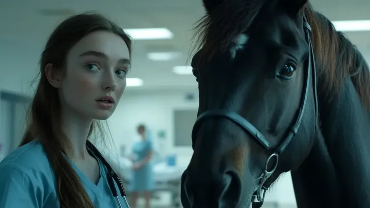 Horse Breaks Into Hospital – Nurse Brought to Tears