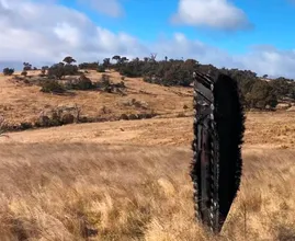 A Mysterious Large Object From Outer Space Crashed On A Sheep Farm In Australia 