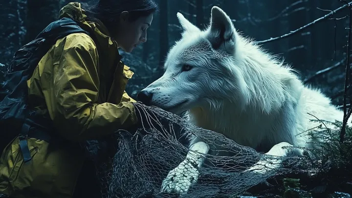 Ela seguiu um lobo na floresta. O que ela encontrou mudou sua vida!