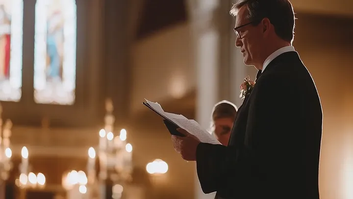 Un sacerdote pide a la novia que se aparte mientras el novio se declara a su hermana: su reacción sorprende a todos