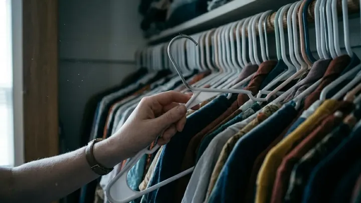This Incredibly Simple Hanger Trick Baffled Us - And Spring Is The Exact Right Time To Try It Out