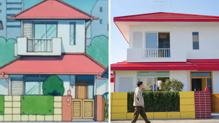 Chinese Man Borrows $410K to Build Real-Life Cartoon Dream House – Take a Peek Inside!