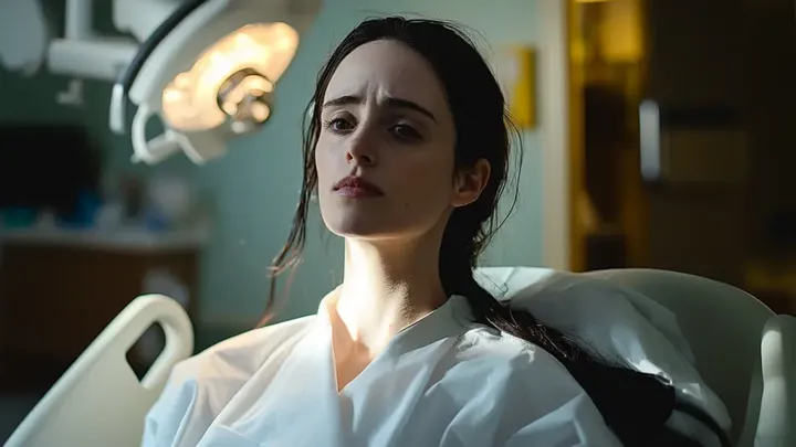 Mulher grava discretamente sua cirurgia. Quando ouve a conversa dos médicos, ela fica pálida.