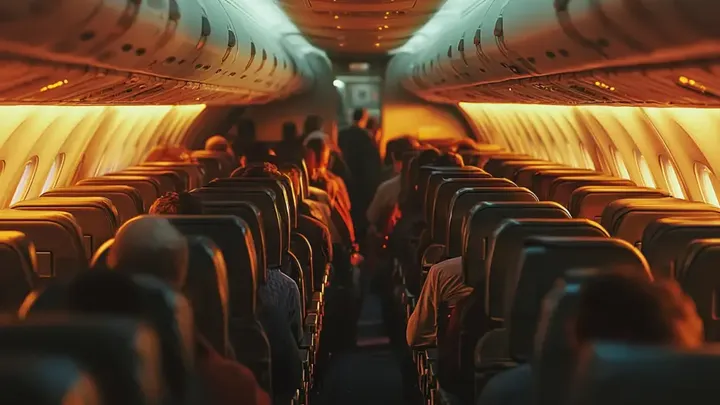 Mulher cede assento de avião para veterano e fica pálida ao descobrir quem ele realmente é!