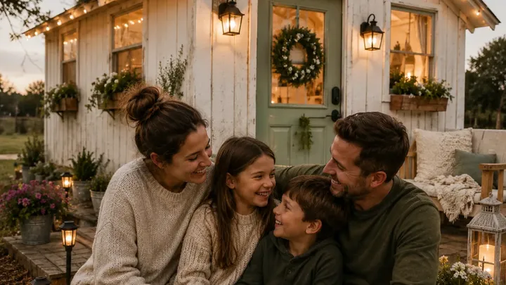 Toda a família dela vive dentro de um velho barracão – mas assim que vires o que há lá dentro, tudo vai fazer sentido!