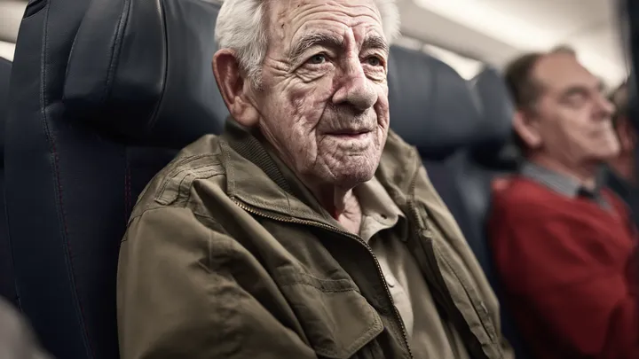 Mamma lascia che un veterano prenda il suo posto in aereo: diventa pallida quando capisce chi è..
