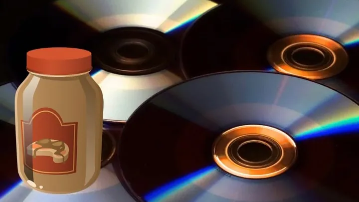This is why you should rub peanut butter on your DVDs and CDs