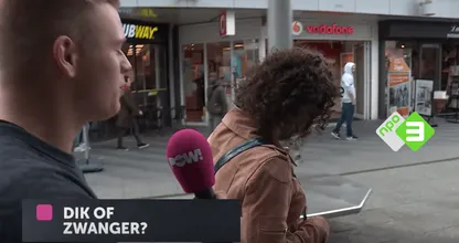 PowNed-presentator aangevallen op straat om 'dik of zwanger'-vraag. Terecht of niet?