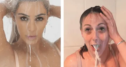 Deze moeder imiteert de foto's van celebrities op de leukste wijze, hilarisch deze foto's!