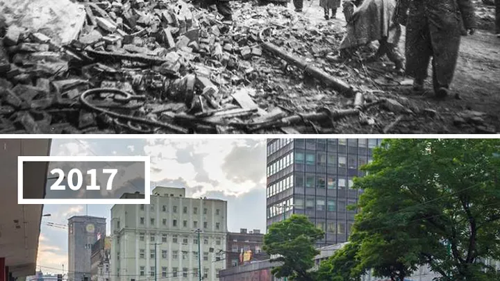 These photo's were taken 100 years apart and it's crazy how much the world has changed!