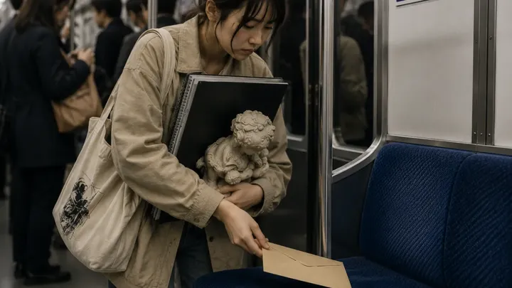 Een oude man liet een verzegelde envelop achter in de metro – toen een meisje die vond, veranderde haar hele toekomst!