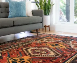 This is how you can clean a rug without any cleaning products