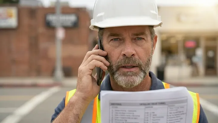 Una conductora prepotente le dijo a un equipo de obras que «trabajaran sin molestarla»; su venganza no tuvo precio 