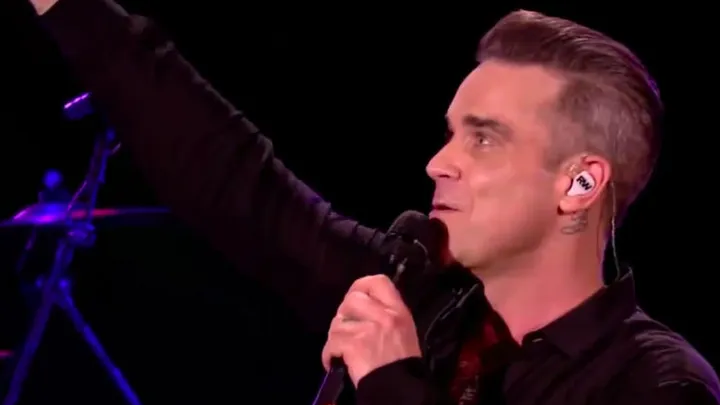 Robbie Williams klinkt in dit fragment als een rasechte Amsterdammer