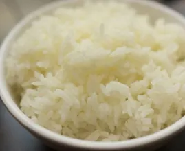 Rice in a restaurant tastes much better than rice at home and it has everything to do with water
