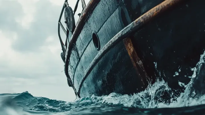 Pescador encontra uma corrente gigante enferrujada - moradores locais o alertam para não tocá-la