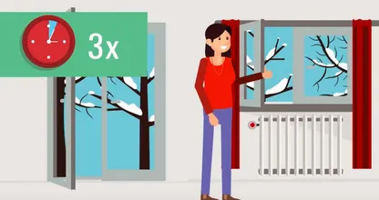 Wenn du im Winter aufs Lüften verzichtest kann das hier passieren!