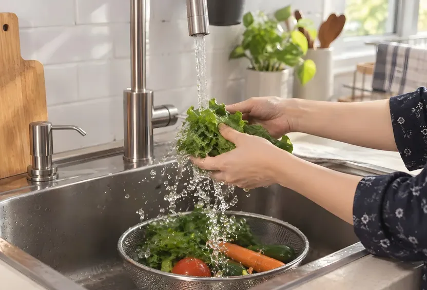Waarom je voorgewassen sla beter niet nog een keer kunt wassen