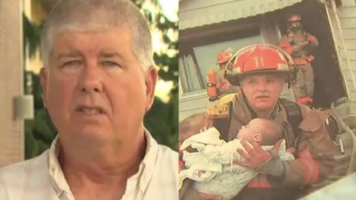 Feuerwehrmann rettet Baby und ist unter Tränen, als er nach 17 Jahren einen Brief erhält